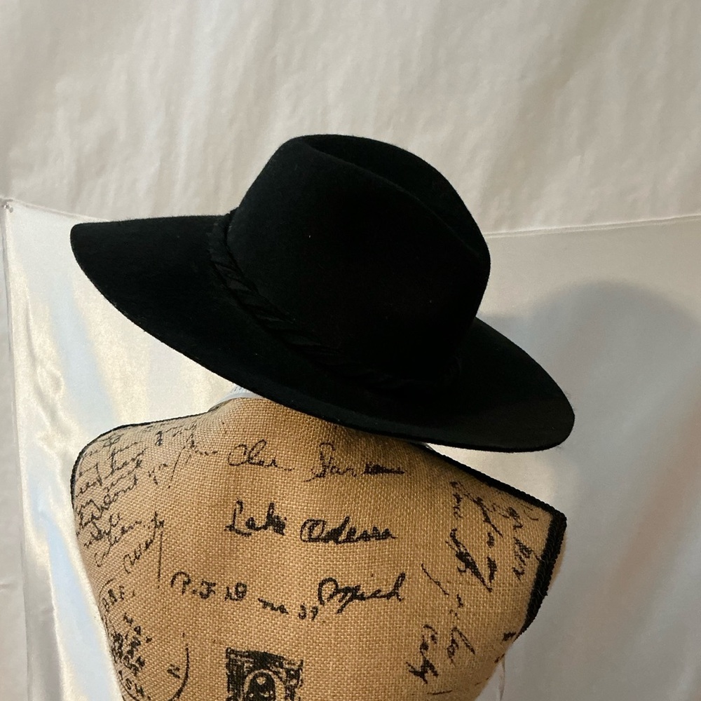 Black Free people wool hat